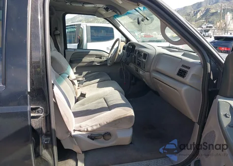 2001 Ford Excursion Xlt из США, поврежденный, VIN 1FMNU40S61ED42829